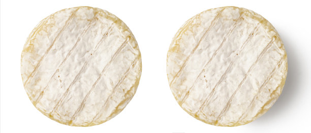 一片白色的卡蒙贝尔干酪图片下载