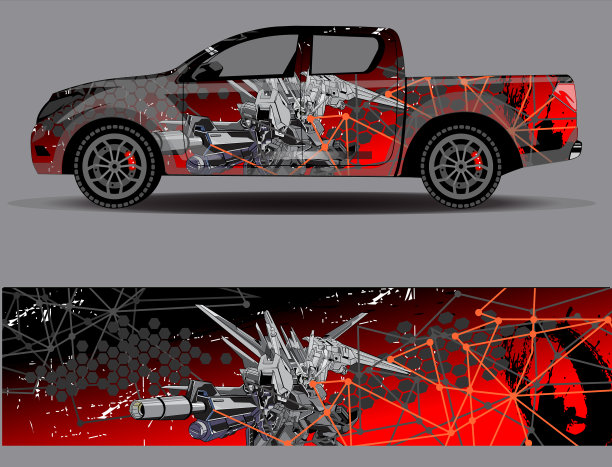 赛车涂装设计图片下载