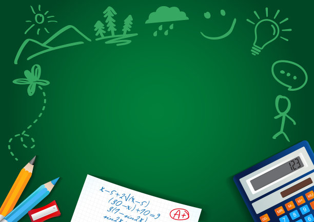 回到学校横幅背景图片下载