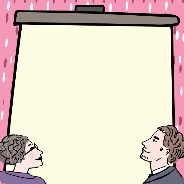 西装革履的男女代表着重要的地位图片下载