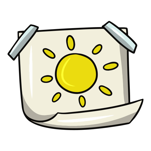 画着太阳的一张纸图片下载