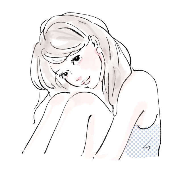 女人插图图片下载