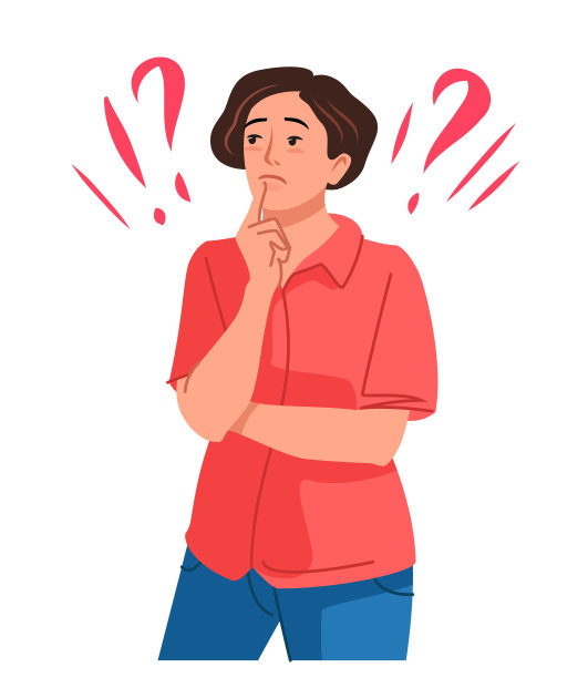 年轻女子怀疑和质疑一切图片下载