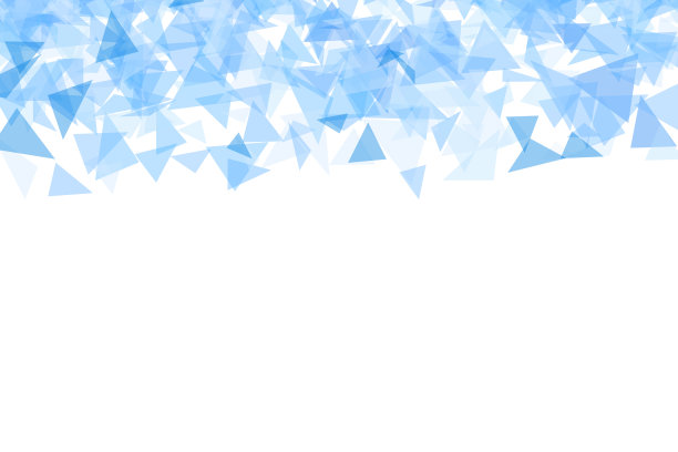 多边形蓝色马赛克背景。抽象的低多边形矢量插图。三角形图案，复制空间。模板几何商业设计与三角形海报，横幅，卡片，传单图片下载