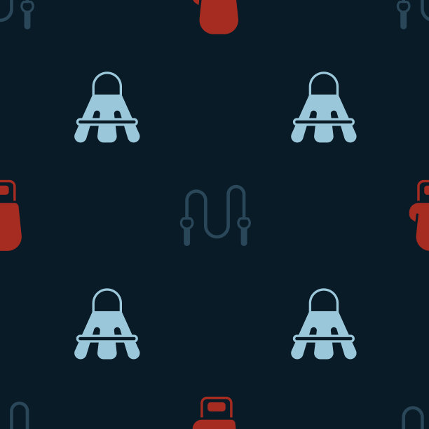 集拳击手套、跳绳、羽毛球为一体图片下载