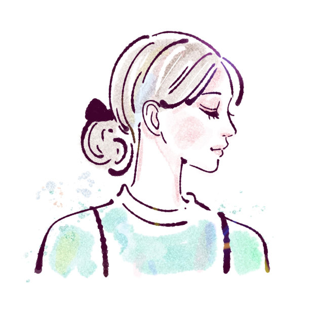 女人插图图片下载