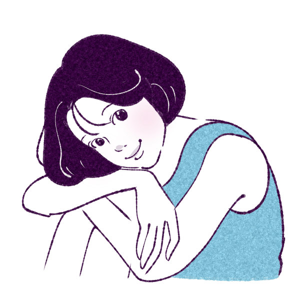 女人插图图片下载