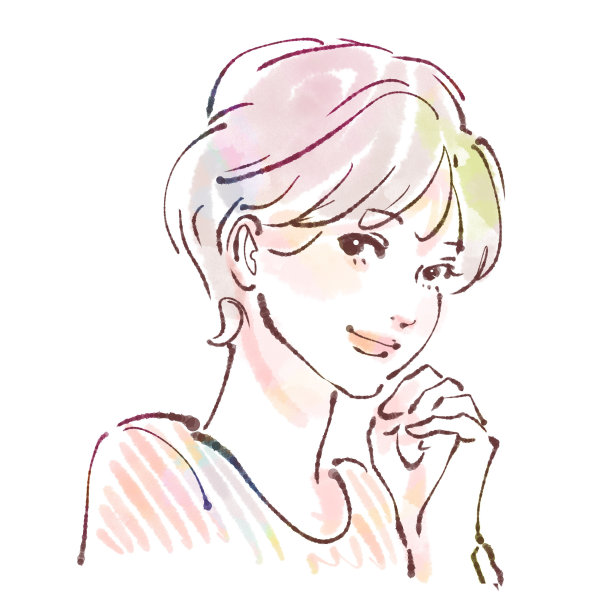 女人插图图片下载
