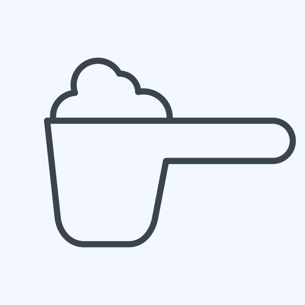 图标粉。洗衣标志。行风格。简单的设计可编辑。简单的插图，适合印刷图片下载