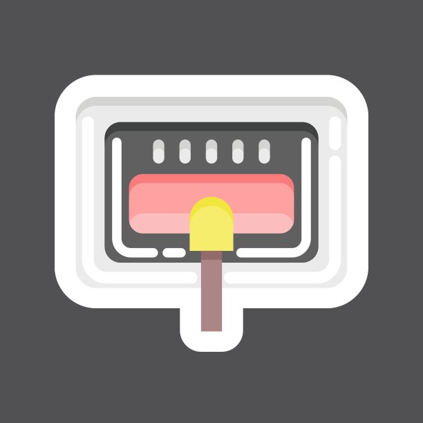 贴纸地毯清洁。洗衣标志。简单的设计可编辑。简单的插图，适合印刷图片下载