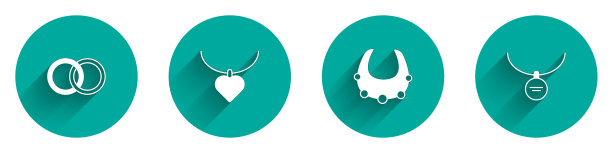 设置结婚戒指项链心形和图片下载