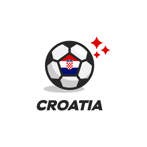 克罗地亚球国旗图片下载