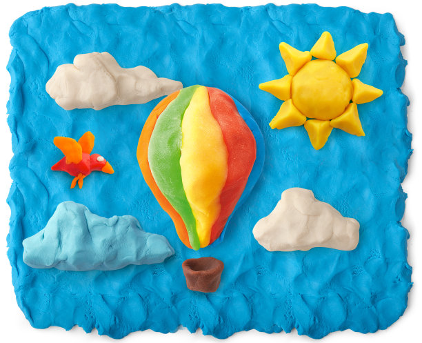 用橡皮泥做成的图画图片下载