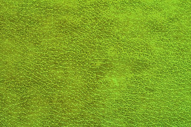 摘要设计背景为霓虹绿光泽人造真皮纹理折皱图片下载