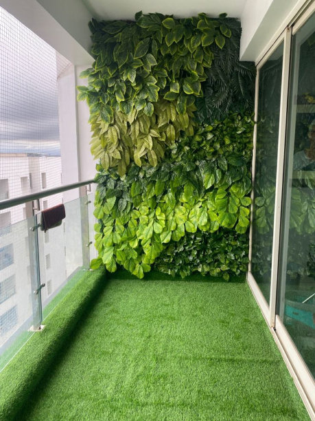 绿色阳台图片下载