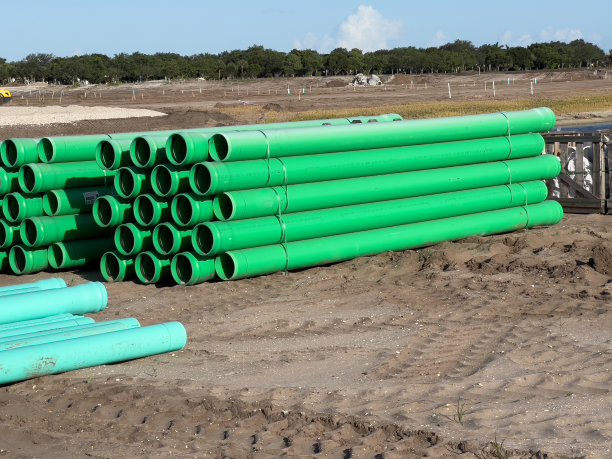 新社区的地下管道图片下载