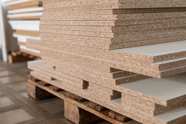 木材切割和分销业务中不同类型木材的木条堆图片下载