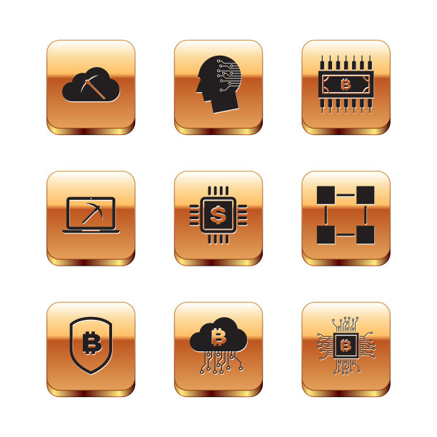 设置加密货币云采矿盾与图片下载