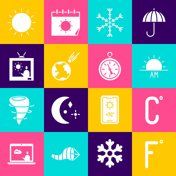 设定华氏温度日出雪花彗星图片下载