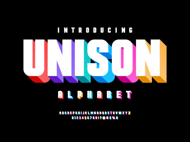 现代大胆的字体图片下载