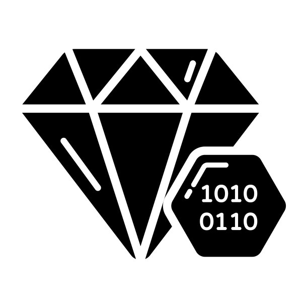 财富图标不可替代的代币数字技术图片下载