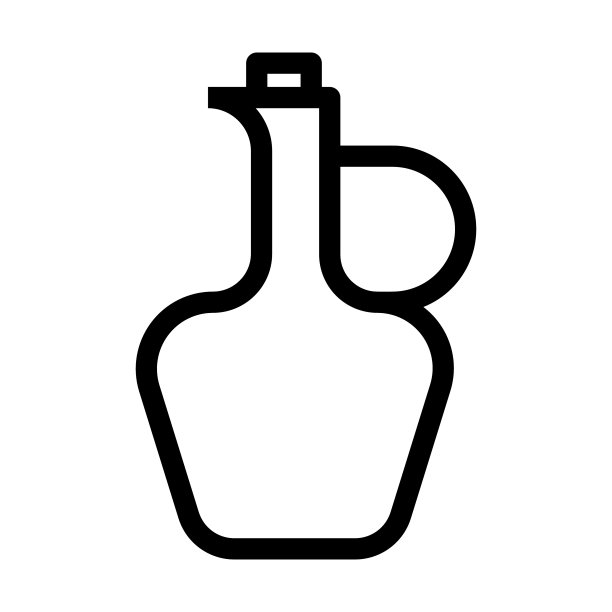 橄榄油矢量线图标孤立图片下载