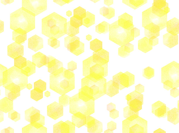 水彩六角形墙纸、画框。蜂窝模式。(无缝)图片下载