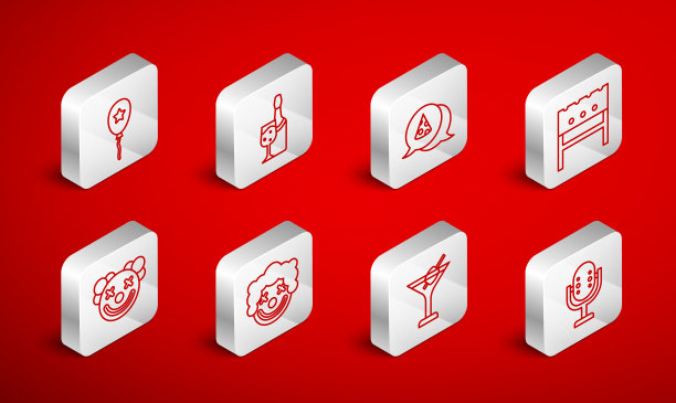 设置线麦克风香槟瓶片图片下载