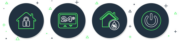 设定恒温器室内湿度线下图片下载