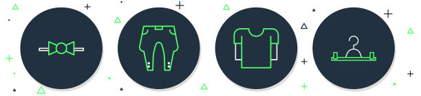 定线裤长袖衬衫领结和图片下载