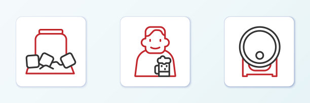 将线木桶架在冰啤罐上图片下载