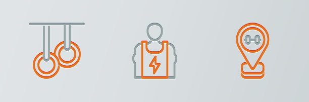 设置线位置健身房体操圈和图片下载