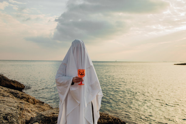 鬼在万圣节的庆祝活动图片下载