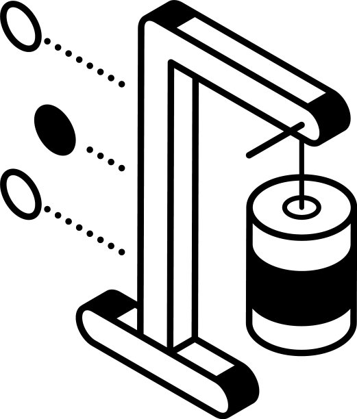 一个填充的或充气的运动包的图标图片下载