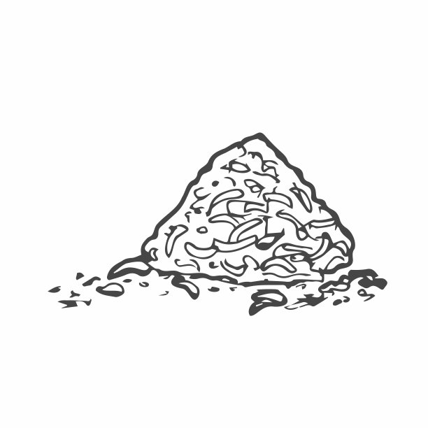 涂鸦粉茶手绘雕刻插画。日本、中国茶道健康饮品成分。图片下载