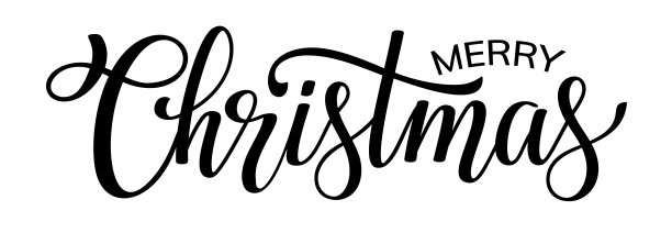 圣诞快乐手写字母设计。矢量图图片下载