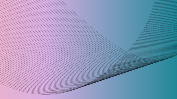 Web抽象波浪背景，蓝色，粉色，过渡。对于横幅，壁纸，小册子，登陆页。图片下载