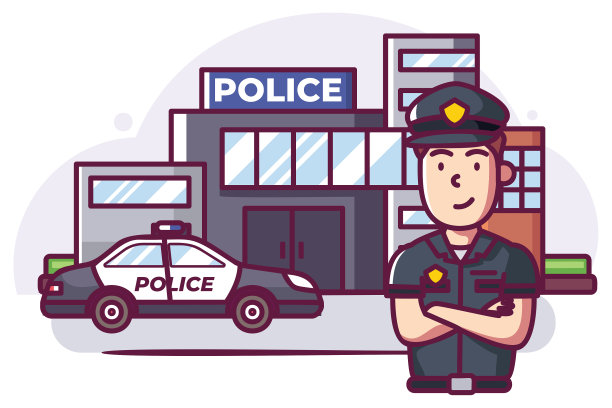 职业说明警察图片下载