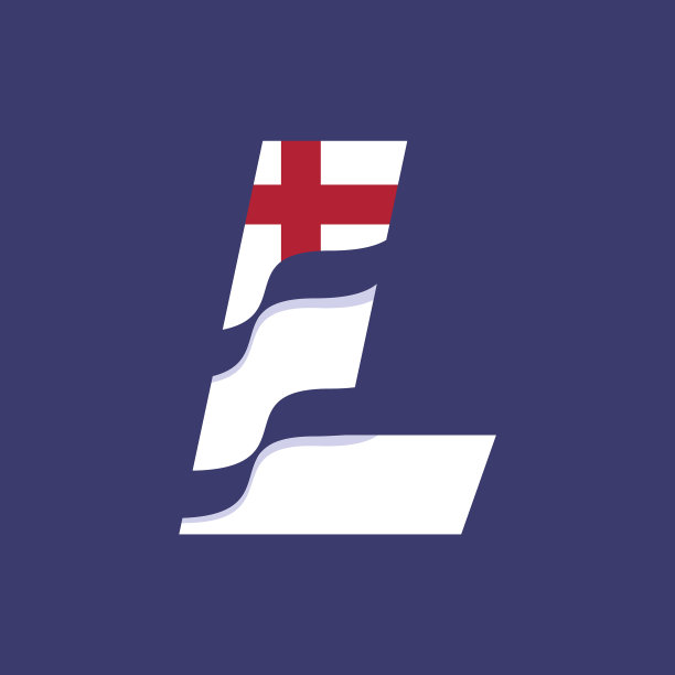 英格兰字母旗l图片下载