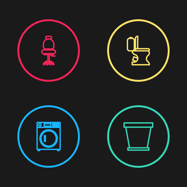 集线洗衣机、花盆、马桶和图片下载