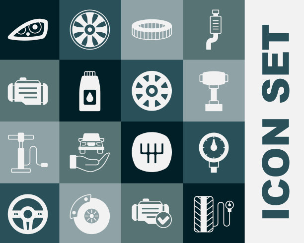 调整轮胎压力表，换挡器，给汽车充气图片下载