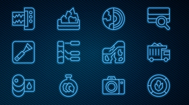 设置线土分析矿用自卸车土图片下载