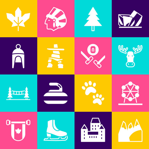 立山摩天轮驼鹿头有角图片下载