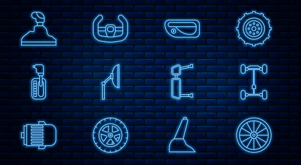 设置线车轮底盘车门把手图片下载