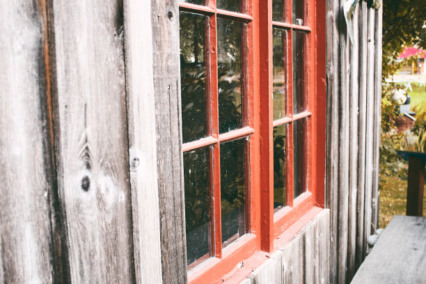 乡村的窗口图片下载