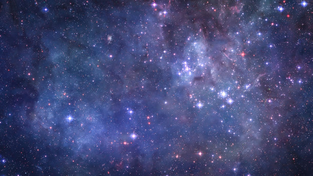 天上的星星。宇宙。明亮的星空背景。图片下载