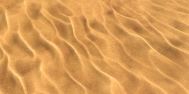 3D逼真的沙漠沙地面渲染纹理背景图像图片下载