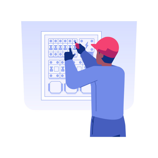 电气设备隔离安装图片下载