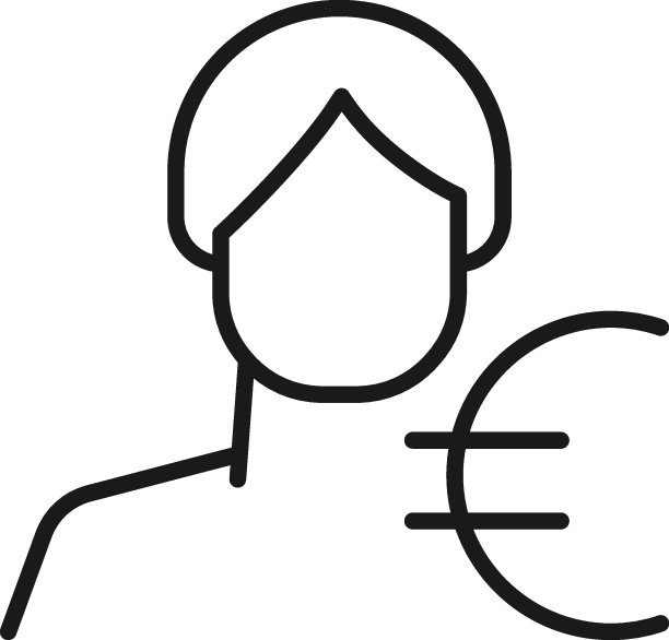 男人的爱好、事业、职业。现代矢量轮廓符号在平面风格与黑色细线。单色图标的欧洲匿名男性图片下载