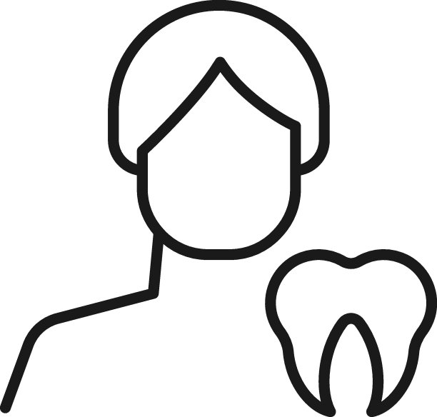 男人的爱好、事业、职业。现代矢量轮廓符号在平面风格与黑色细线。单色牙齿图标由匿名男性图片下载